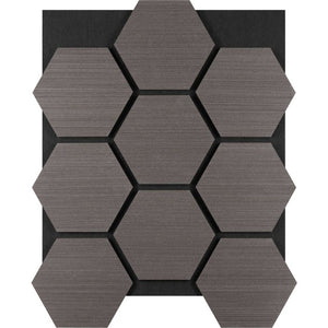 Akustikpaneele Sonic Shield Eiche grau 8er Set