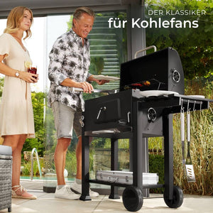 Holzkohlegrill höhenverstellbar