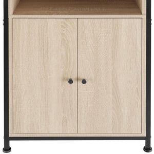 Highboard Doncaster Industrial Holz hell, Eiche Sonoma