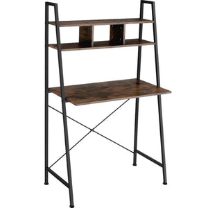 Schreibtisch Exeter 85,5x46,5x140cm Industrial dunkelbraun