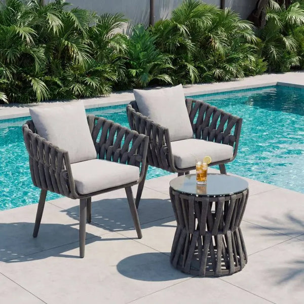 Aluminium Gartenlounge-Set Lugano