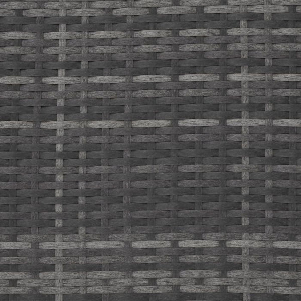 Aluminium Rattan Sitzgruppe Menorca grau