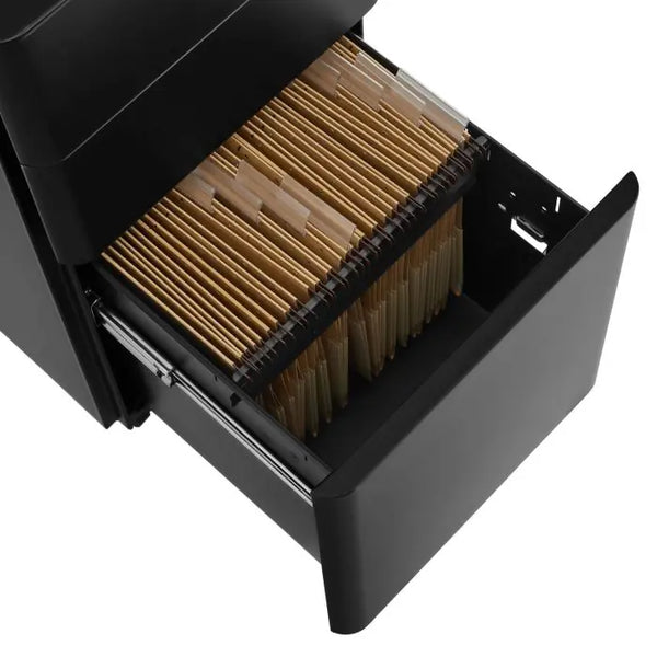 Aktenrollschrank Parvus schwarz