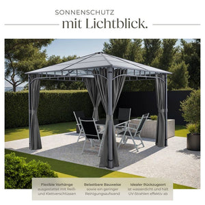 Gartenpavillon Caracas 3 x 3 m
