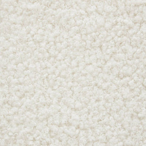 Polsterbank Altu Bouclé creme-weiss
