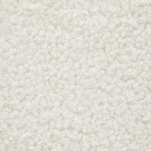 Polsterbank Altu Bouclé creme-weiss
