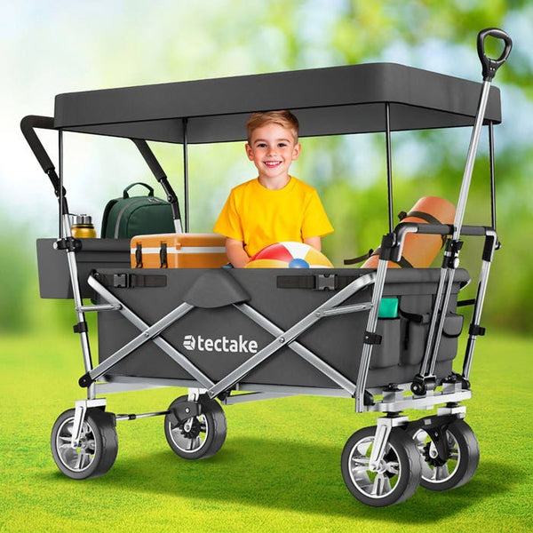 Faltbarer Bollerwagen Nico, grau