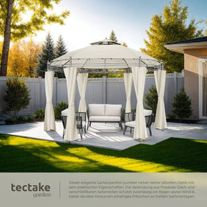 Gartenpavillon Siana creme