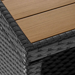 Gartenschrank Monscia schwarz