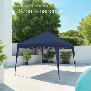 Faltbarer Pavillon Linosa 3x3 m blau