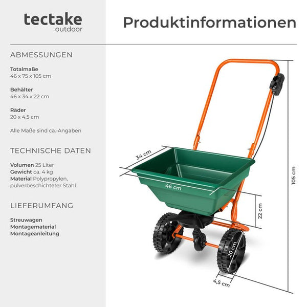 Streuwagen, grün