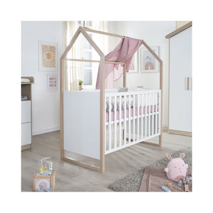 roba Hausbett mit Beistellfunktion 60x120cm Cabane