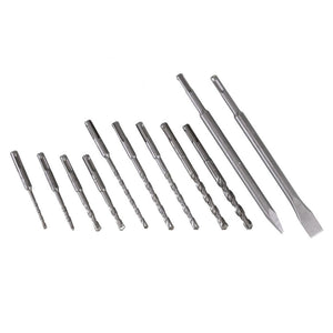 Bosch 11 tlg Plus-3 Bohrer u. Meissel-Set