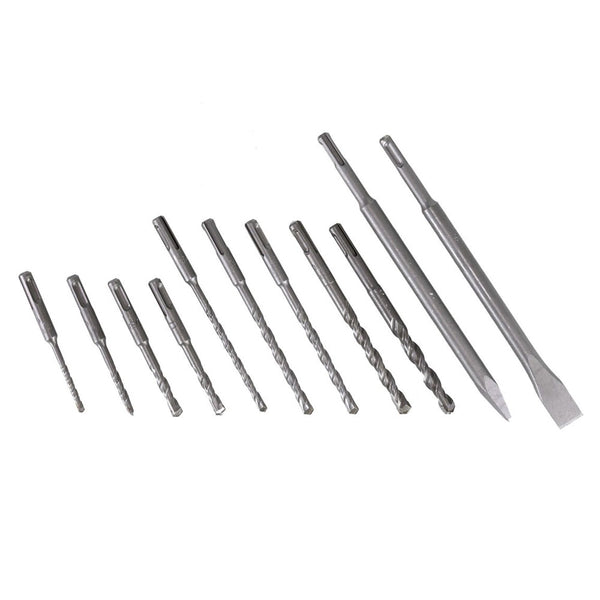Bosch 11 tlg Plus-3 Bohrer u. Meissel-Set