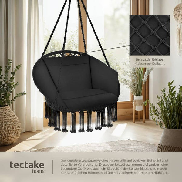 Hängesessel Grazia schwarz