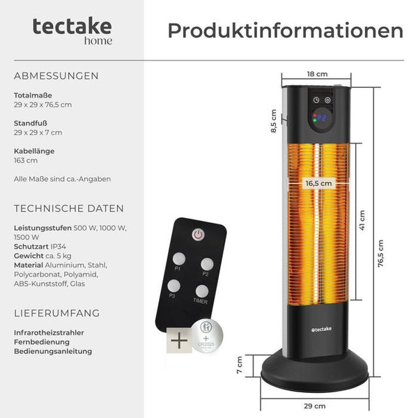 Infrarotheizstrahler Solaris Terra