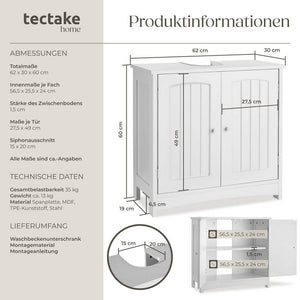 Waschbeckenunterschrank Jasper