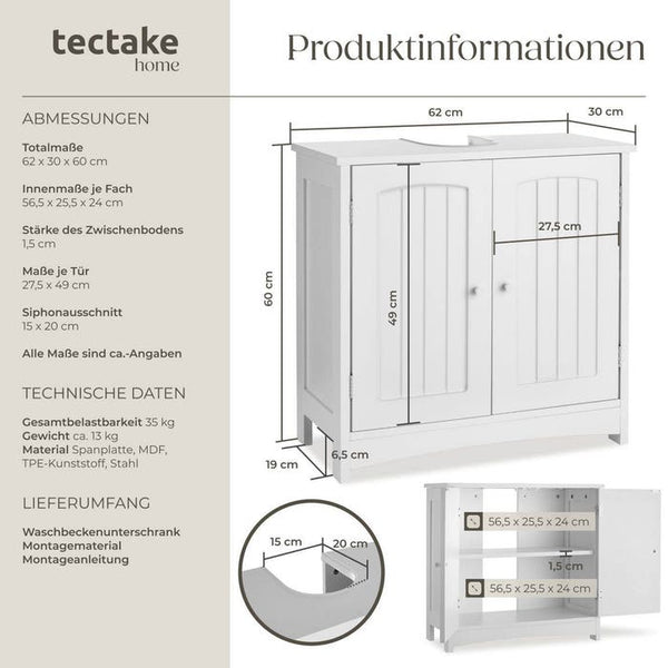 Waschbeckenunterschrank Jasper