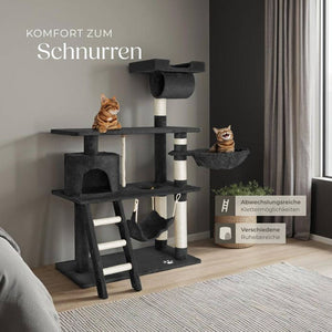 Kratzbaum Marcel 141cm schwarz