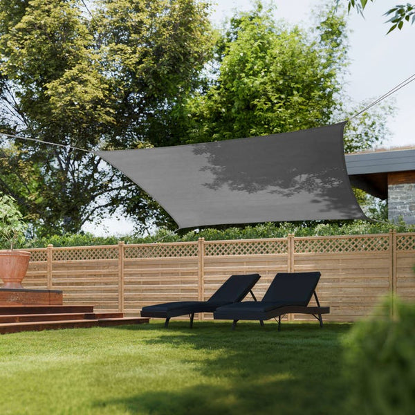 Sonnensegel Sunny grau 3 x 5 m
