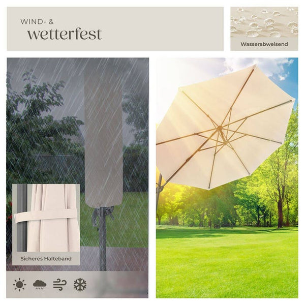Sonnenschirm Daria beige