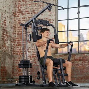 Kraftstation home gym mit Bankdrückmodul