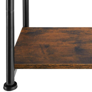 Beistelltisch Yonkers 38,5x30x51,5cm Industrial dunkelbraun