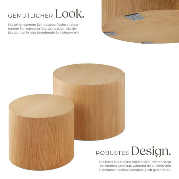 2er Set Couchtische Danny