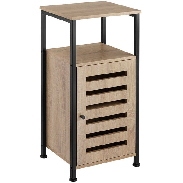 Beistellschrank Durham Industrial Holz hell, Eiche Sonoma