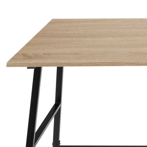 Schreibtisch Paisley Industrial Holz hell, Eiche Sonoma