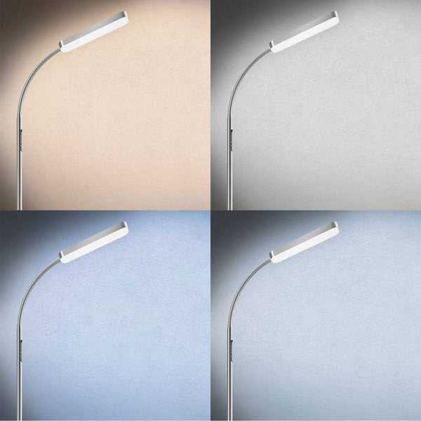 Stehlampe Prisma silber