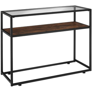 Konsolentisch Kilkenny 100x41x80,5cm Industrial dunkelbraun