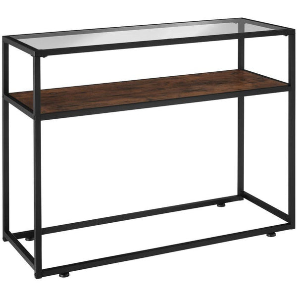 Konsolentisch Kilkenny 100x41x80,5cm Industrial dunkelbraun