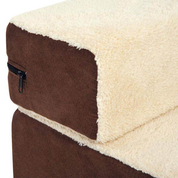 Haustiertreppe | Einstiegshilfe | 54 x 40 x 39cm | Beige