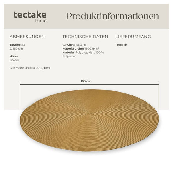 Tapis tressé Raya