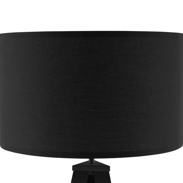 Stehleuchte Lunaris schwarz