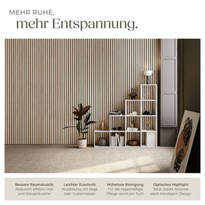Akustikpaneele Sonic Wall Eiche hell 4er Set