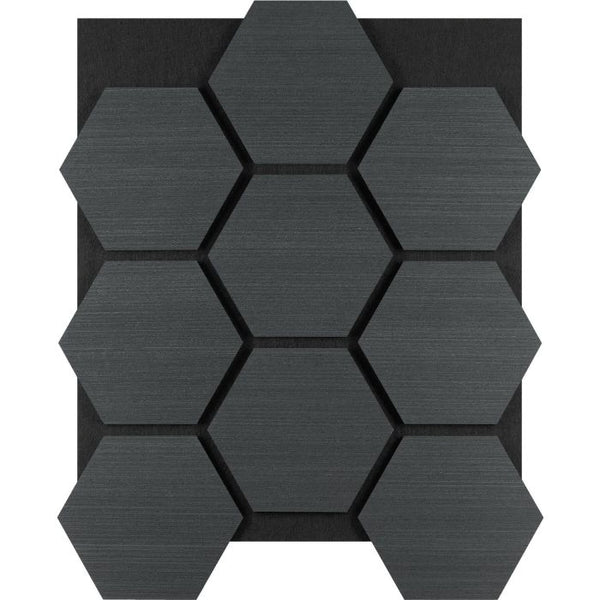 Akustikpaneele Sonic Shield Eiche schwarz 4er Set