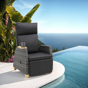 Rattansessel Pescara 2er Set
