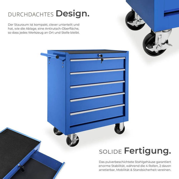 Werkzeugwagen blau