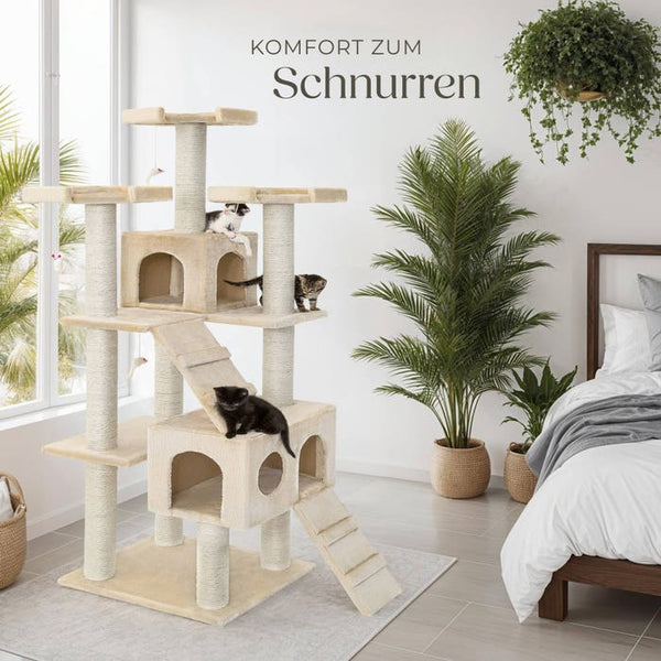 Kratzbaum Knuti beige