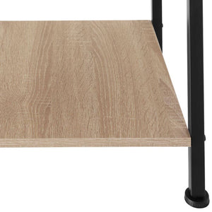 Nachttisch Bradford 40x40x55,5cm Industrial Holz hell, Eiche Sonoma