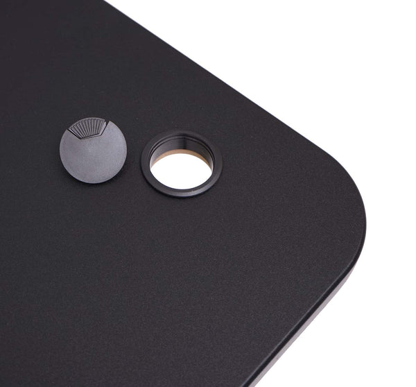 Elektrisch höhenverstellbarer Eckschreibtisch Schwarz 178x178cm