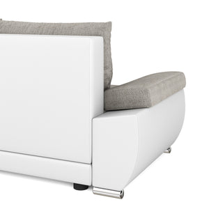 Schlafsofa KIRA rechts weiss