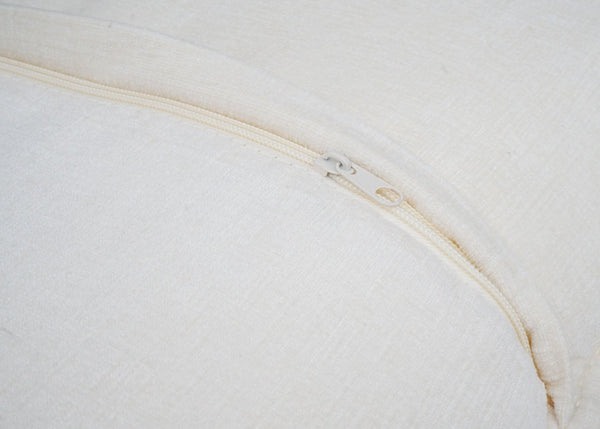 Eckteil Sofa Loungesessel Polstersessel Armlehne Stoff 63x97x97cm creme