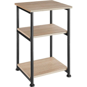 Beistelltisch Memphis 34x30x59cm Industrial Holz hell, Eiche Sonoma