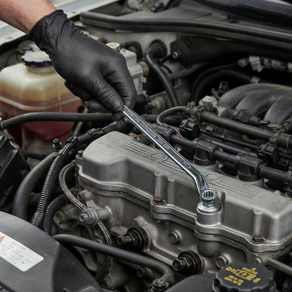 Double ring wrench set 