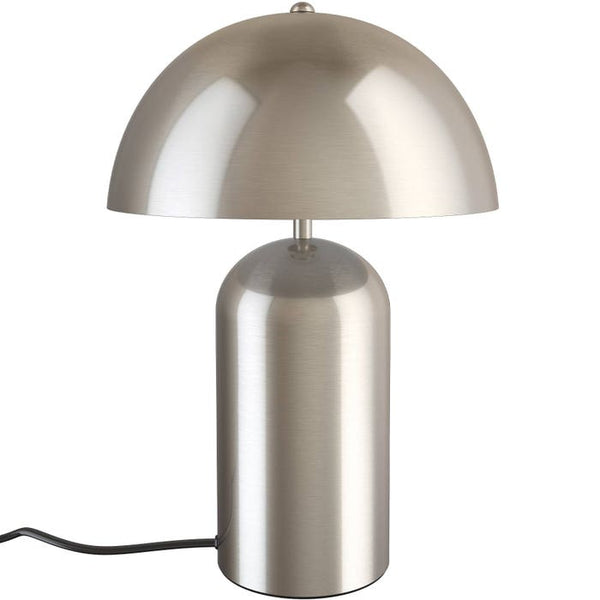 Retro-Tischlampe Altea Nickel matt