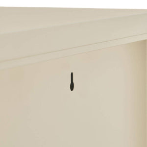 Metallvitrine Baker creme
