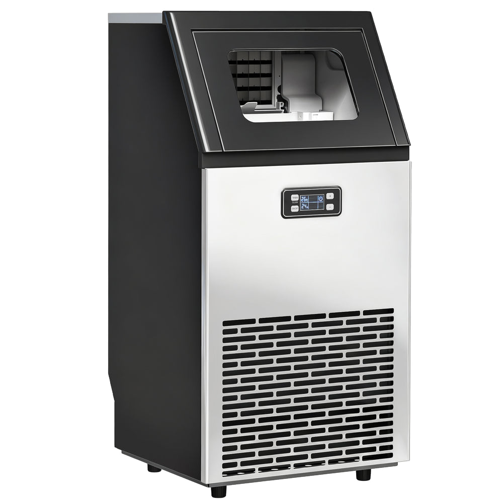 Eiswürfelmaschine gewerblich für Gastronomie 45kg LCD